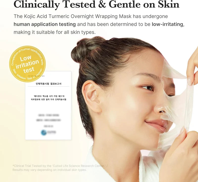 Kojic Acid Turmeric Night Wrapping Mask